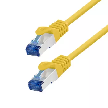 Cavo patch LogiLink Cat.6A S/FTP LSZH, CCA, 5 m, giallo, EconLine