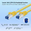 Cavo patch LogiLink Cat.6A S/FTP LSZH, CCA, 5 m, giallo, EconLine