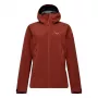 Giacca hard shell da donna Salewa Puez GTX 3L ePE etrusco rosso 38 (M)
