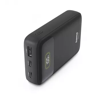 Power bank Hama Power Pack PD10 20W 10000 mAh, USB-C, USB-A, antracite