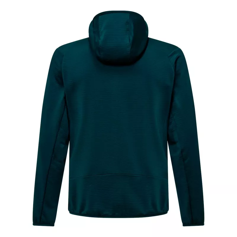 Giacca in pile con cappuccio Salewa Puez Altavia Polarlite da uomo Pond Blue