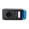 Power station LogiLink 200W, 148Wh Li-ion, onda sinusoidale pura, USB-C PD 45W, luce LED