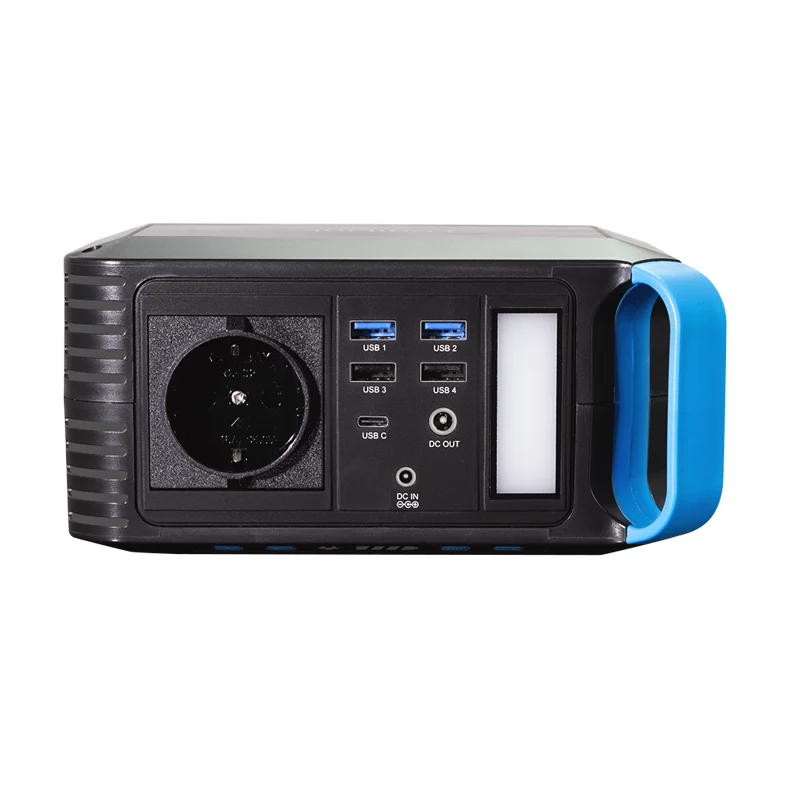 Power station LogiLink 200W, 148Wh Li-ion, onda sinusoidale pura, USB-C PD 45W, luce LED