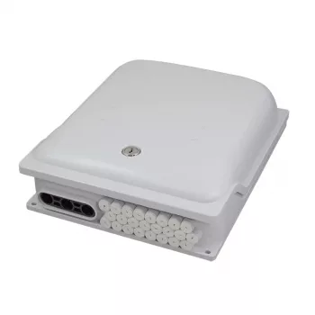 Scatola di distribuzione FTTX LOGILINK, 96 fibre, 24x LC duplex o SC simplex, non equipaggiata, IP65, montaggio a parete