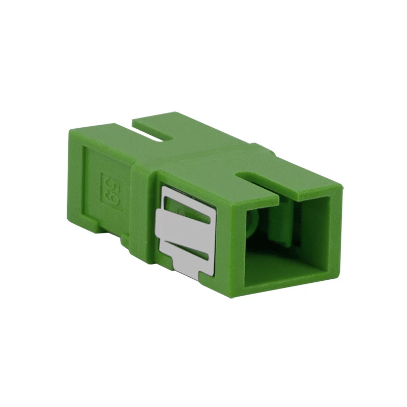 Adattatore in fibra ottica LogiLink SC simplex, verde, senza flangia, confezione da 12