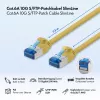 LogiLink cavo patch Cat.6A Slim S/FTP LSZH, giallo, 7,5 m