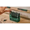 BOSCH set misto di cacciaviti 39 pezzi con supporto, verde/nero