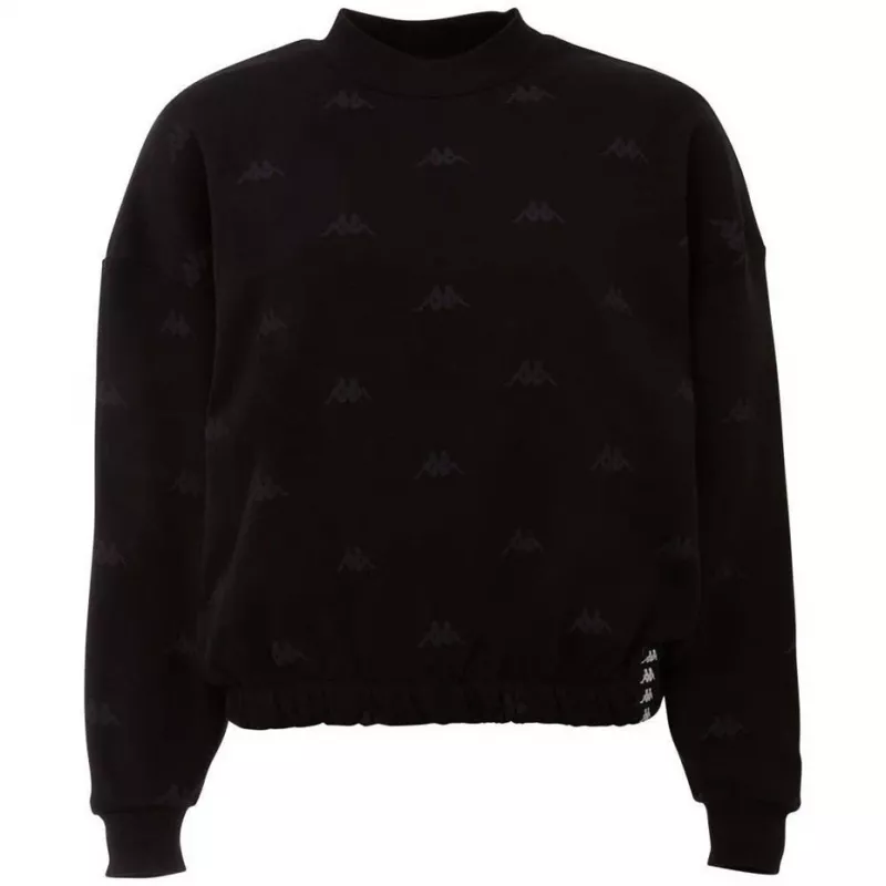 Kappa Ignara felpa da donna nero 309091 19-4006 L