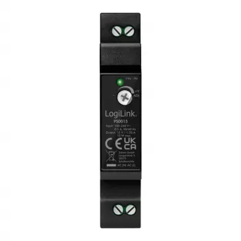 LOGILINK alimentatore per guida DIN 15 W / 12 V