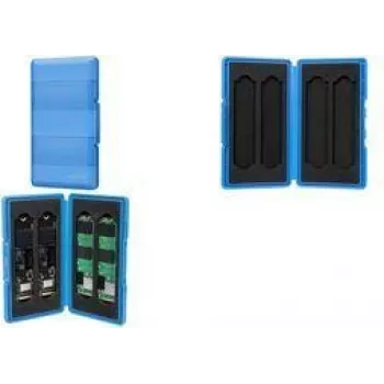 LogiLink UA0417 custodia protettiva M.2 SSD per 4 SSD NGFF/NVMe, blu