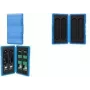 LogiLink UA0417 custodia protettiva M.2 SSD per 4 SSD NGFF/NVMe, blu