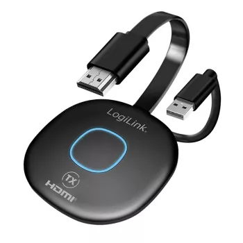 LogiLink Wireless HDMI unità trasmettitore BYOD per HDW0112, 1080p@60Hz, portata 50m, Plug & Play