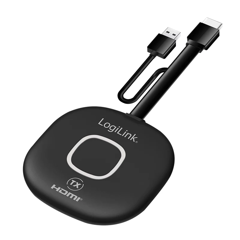 LogiLink Wireless HDMI unità trasmettitore BYOD per HDW0112, 1080p@60Hz, portata 50m, Plug & Play