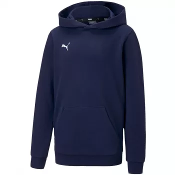 PUMA teamGOAL 23 Casuals felpa con cappuccio Jr blu navy 656711 06 140