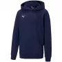 PUMA teamGOAL 23 Casuals felpa con cappuccio Jr blu navy 656711 06 140