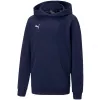 PUMA teamGOAL 23 Casuals felpa con cappuccio Jr blu navy 656711 06 140