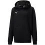 PUMA teamGOAL 23 Casuals felpa con cappuccio junior - Puma nero
