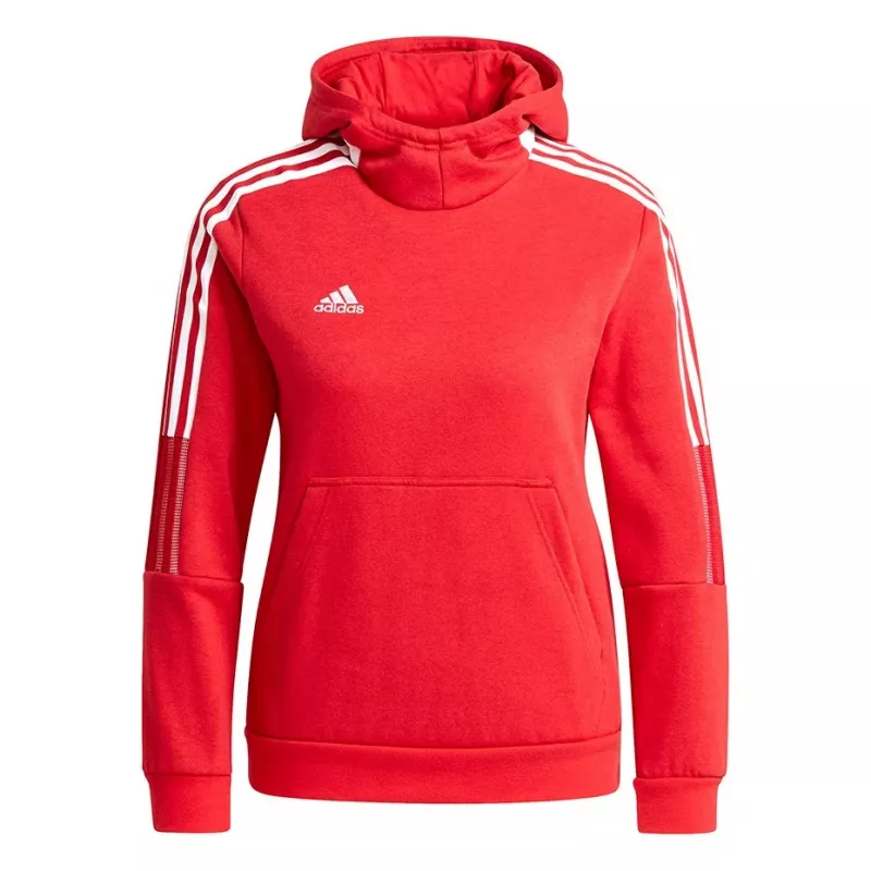 adidas Tiro 21 felpa con cappuccio Team Power Red junior taglia 116