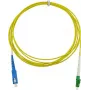 BlueOptics cavo patch in fibra ottica simplex LC/APC a SC/UPC Singlemode OS2 7m LSZH giallo