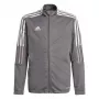 adidas Tiro 21 giacca track bambino Grey Four GM7311 taglia 116 cm