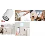LogiLink Termostato Smart Zigbee Valvola Termostatica con Display LCD, Compatibile Tuya, Bianco