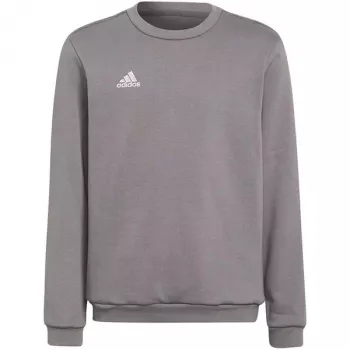 adidas Entrada 22 Felpa Top Bambino Grigio Felpa H57477 (116 cm)