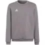 adidas Entrada 22 Felpa Top Bambino Grigio Felpa H57477 (116 cm)