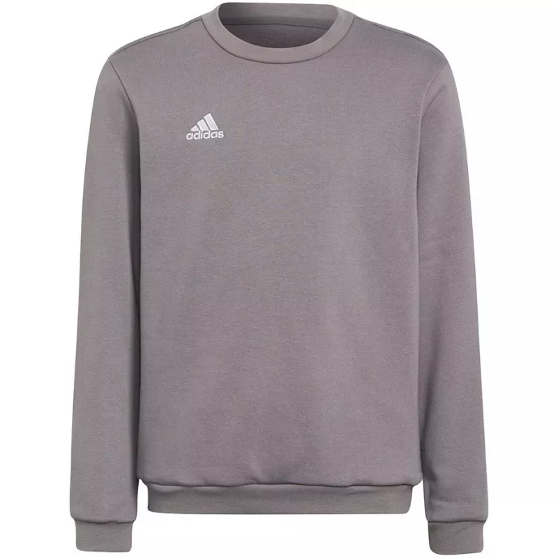 adidas Entrada 22 Felpa Top Bambino Grigio Felpa H57477 (116 cm)