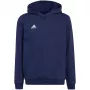 adidas Entrada 22 Felpa con Cappuccio Bambino Navy Blue 140cm