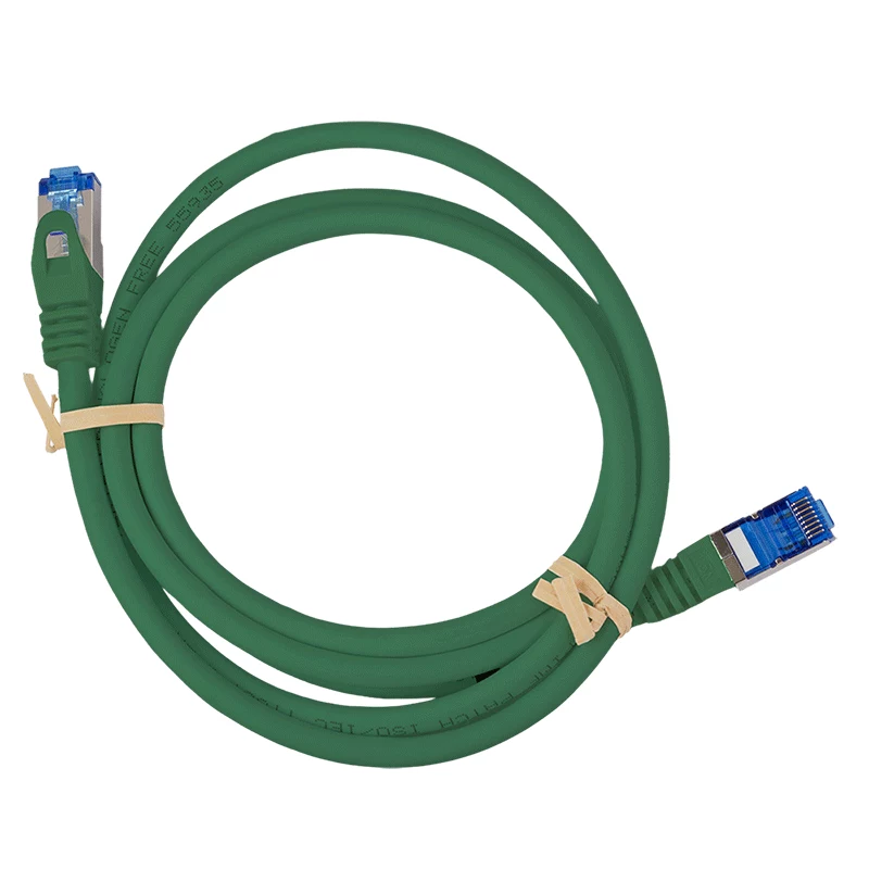 LogiLink Cavo Patch Cat.6A S/FTP LSZH, CCA, 7,5 m, Verde, EconLine