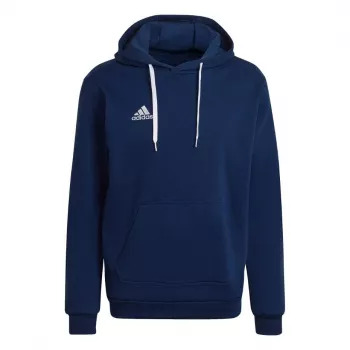 adidas Entrada 22 Felpa con Cappuccio Uomo Team Navy Blue
