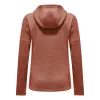 Salewa Puez Rocca PL Giacca con Cappuccio Donna Rosso Etrusco Taglia S
