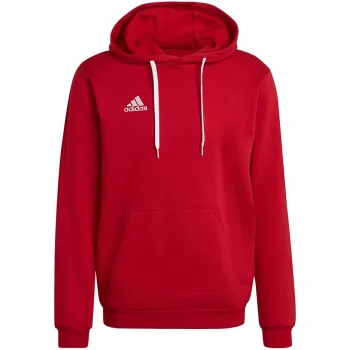 adidas Entrada 22 Felpa con Cappuccio Uomo Team Power Red M
