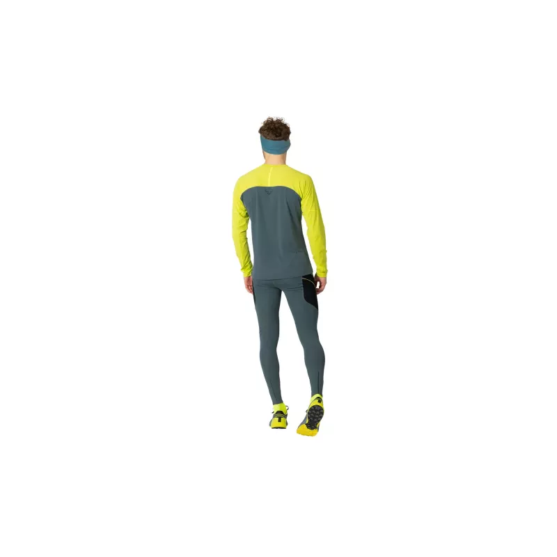 Salewa Dynafit Alpine Pro Maglia Running Manica Lunga Uomo Ultra Yellow Taglia L