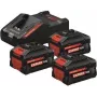 Bosch Set di avvio 3x batteria EXBA 18V 8.0Ah con caricabatterie EXAL 18V-160 (0615V0005R)
