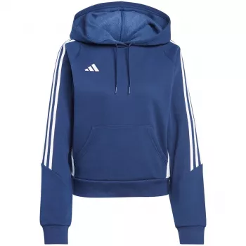 adidas Tiro 24 felpa con cappuccio donna blu navy IR7507