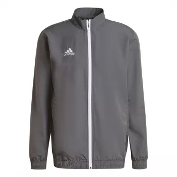 adidas Entrada 22 giacca presentation grigio 2XL - giacca training uomo in poliestere riciclato con zip integrale