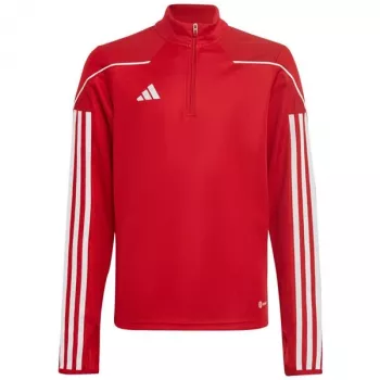 adidas Tiro 23 League top da allenamento bambino felpa rossa HS3489 taglia 164