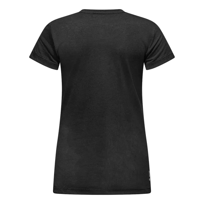 Salewa donna Solid Dry T-shirt Black Out taglia L