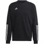adidas Tiro 23 Competition Crew felpa uomo nero HK8039