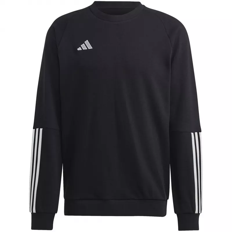 adidas Tiro 23 Competition Crew felpa uomo nero HK8039