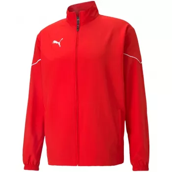 PUMA teamRISE Sideline giacca full-zip uomo, rosso, taglia S