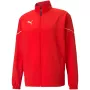 PUMA teamRISE Sideline giacca full-zip uomo, rosso, taglia S