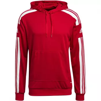 adidas Squadra 21 Hoodie Team Power Red/bianco uomo taglia S