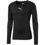 Puma Liga Baselayer Tee LS uomo manica lunga T-shirt a compressione nero 655920 03 S