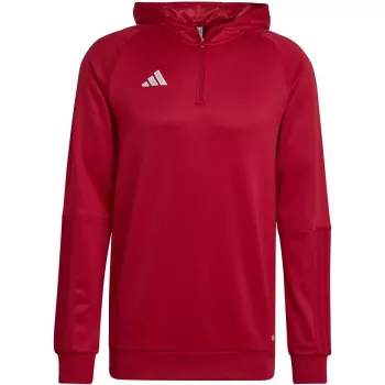 adidas Tiro 23 Competition Hoodie Team Power Red/bianco uomo