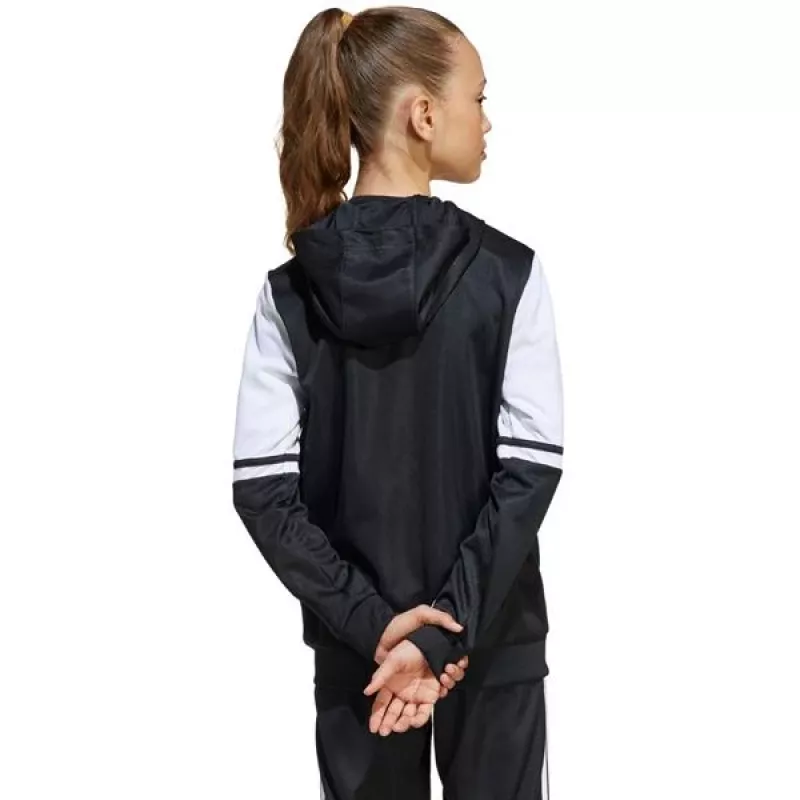 adidas Squadra 25 Hoody bambino nero/bianco 128cm