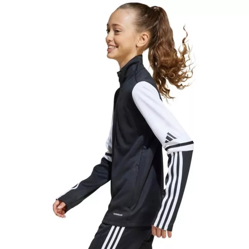 adidas Squadra 25 Hoody bambino nero/bianco 128cm