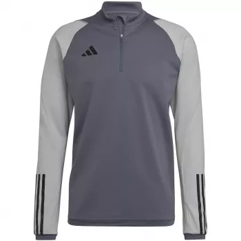 adidas Tiro 23 Competition giacca da allenamento uomo Team Grey Four HU1316