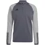 adidas Tiro 23 Competition giacca da allenamento grigio quattro Medium
